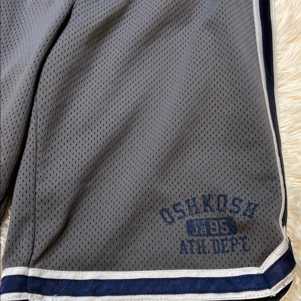 OshKosh B'gosh Gray Athletic Shorts‎ with Drawstring Waistband